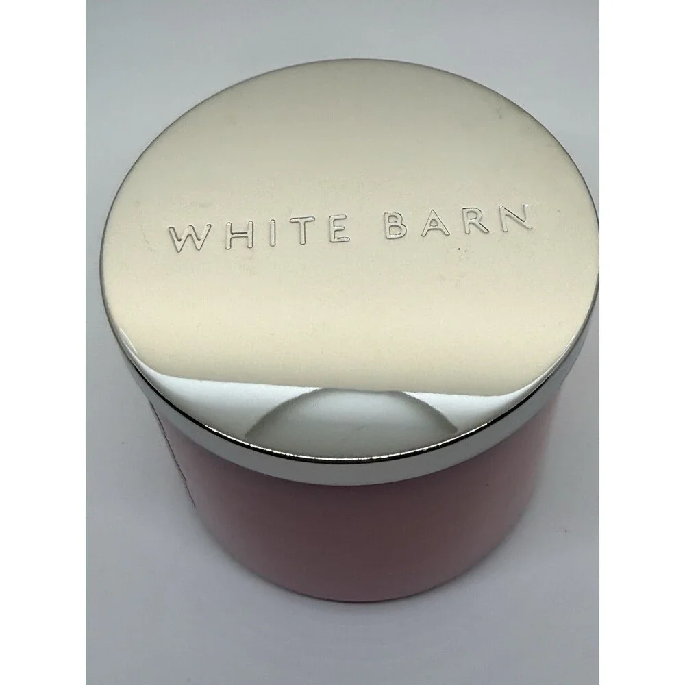Bath & Body Works White Barn Crushed Candy Cane 3-Wick Candle 14.5 oz Jar New‎